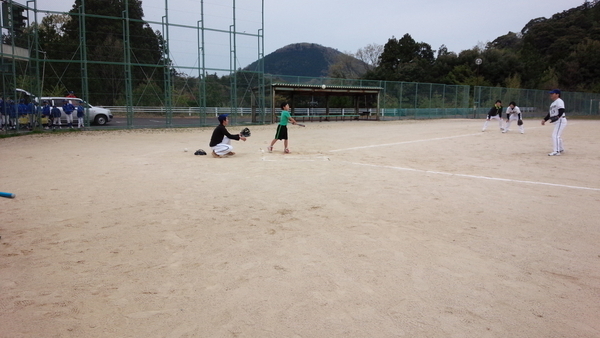 なかなかのバッティング！